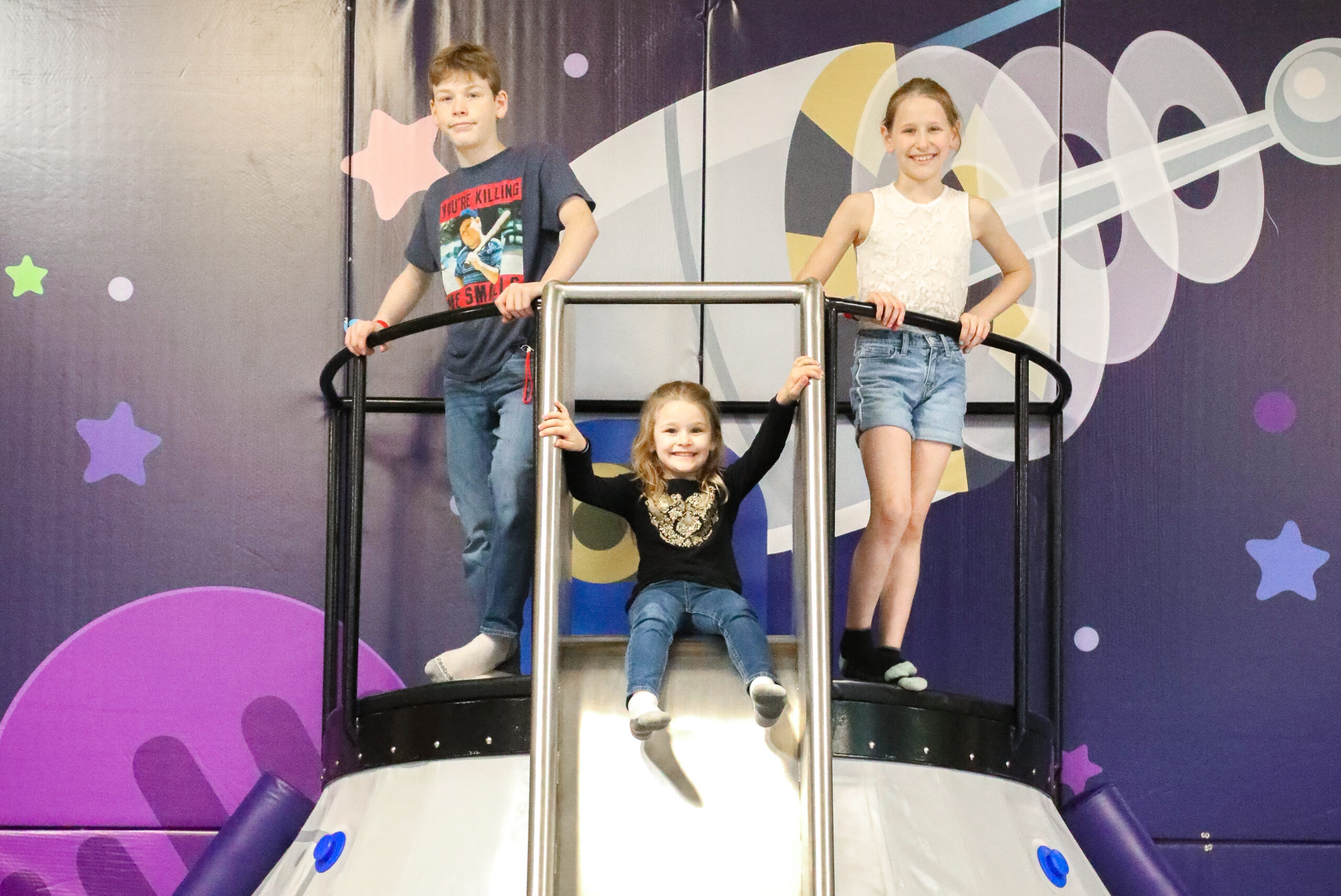 kids at a birthday party