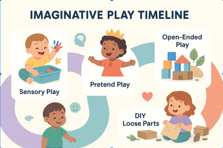 Four children in an inflatable castle. 